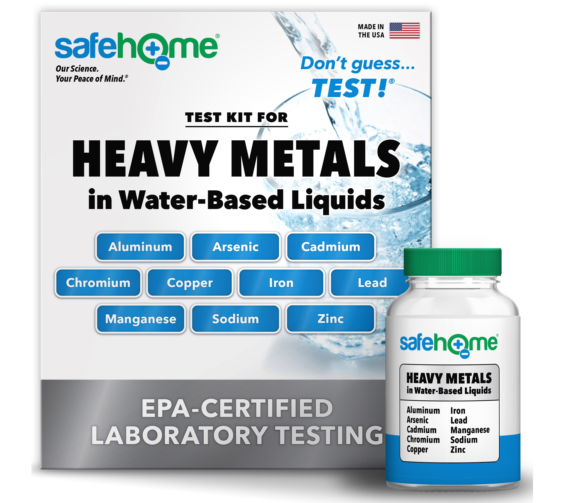 8 in 1 Heavy Metals Water Test Kit x 20 AU Stock & Free Delivery