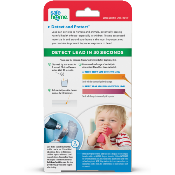 safe home lead in water test kit