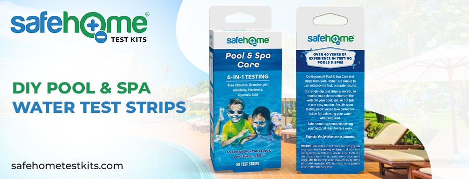 DIY pool & spa water test strips